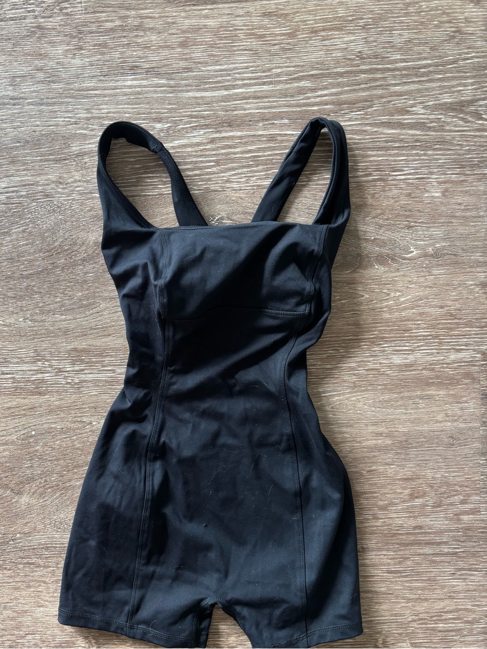 Monday Body Black Active Romper Bodysuit One Piece Workout Jumpsuit XS NW